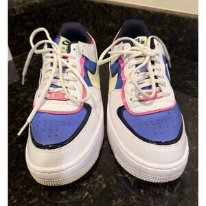 Nike Air Force 1 Shadow Multicolor Women’s Sneakers Size 10.5